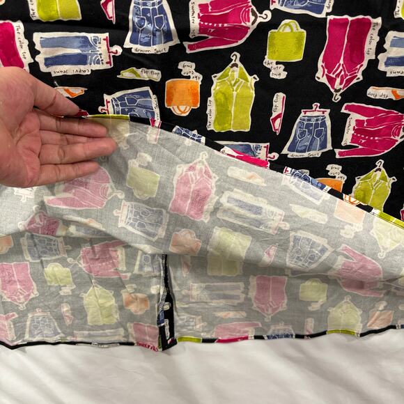 Valerie Stevens Plus Size 3X Skirt A-Line Vintage Stretch Fashion Print - Picture 11 of 13